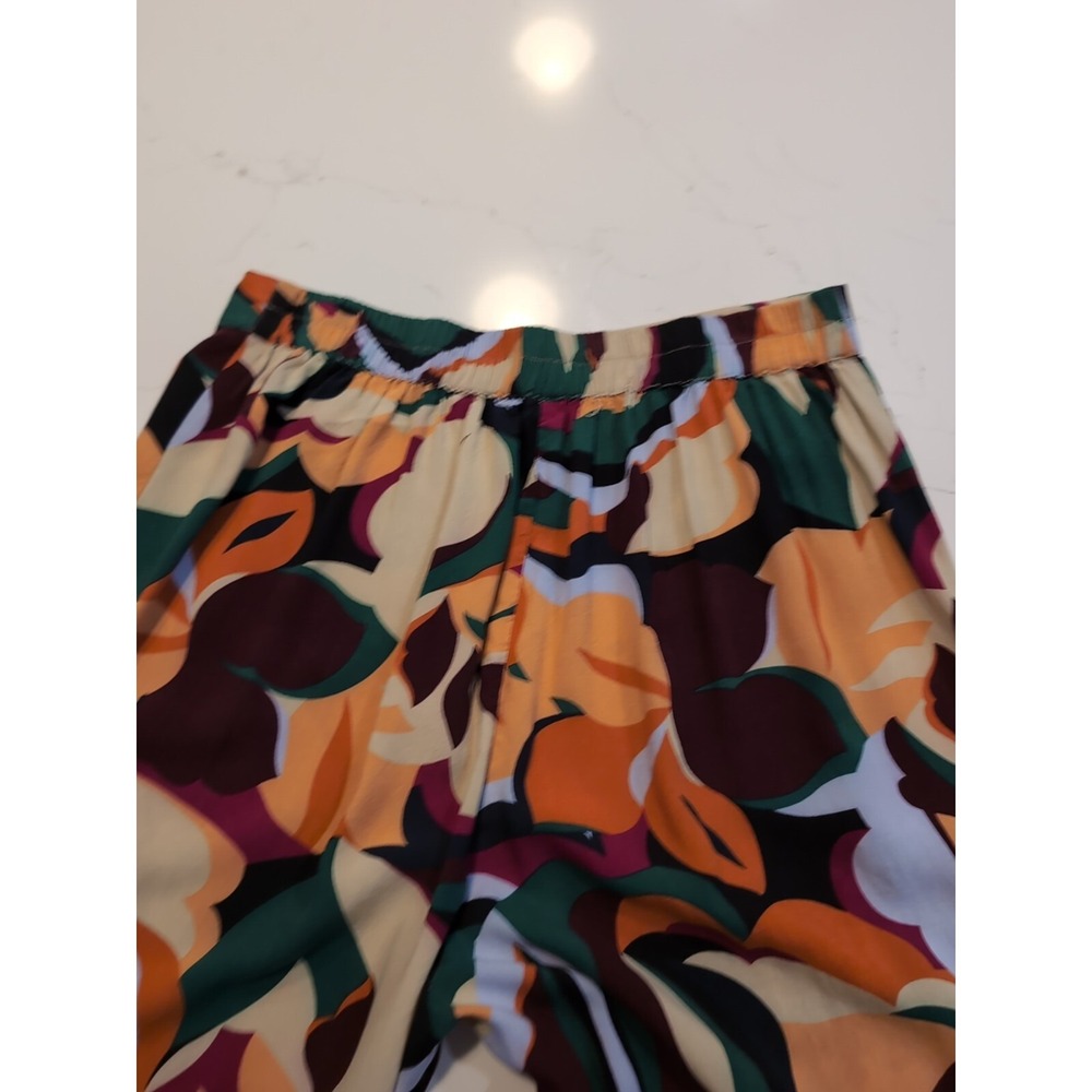 Live 4 Truth Anthropogy Boho Bell Sleeve Cropped Blouse & Pants Leaves Size M - Picture 14 of 16